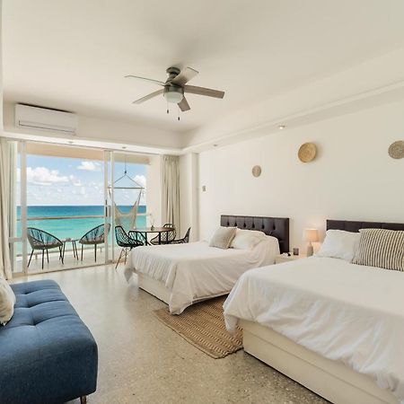 *Turquoise Escape- Beachfront Studio By Casa Paraiso* كانكون المظهر الخارجي الصورة
