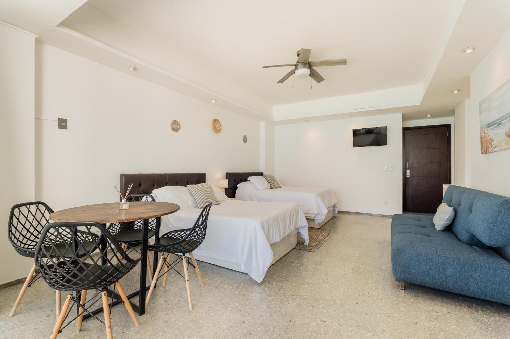 *Turquoise Escape- Beachfront Studio By Casa Paraiso* كانكون المظهر الخارجي الصورة