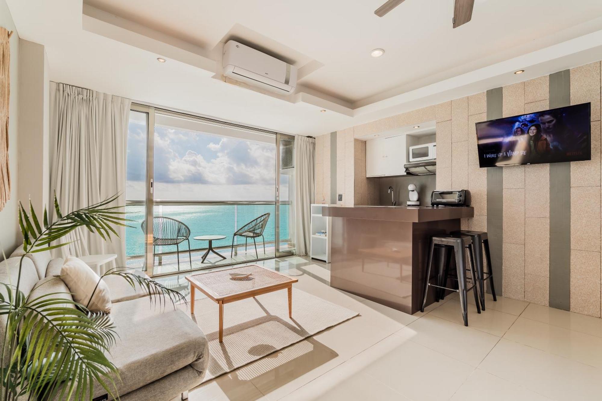 *Turquoise Escape- Beachfront Studio By Casa Paraiso* كانكون المظهر الخارجي الصورة