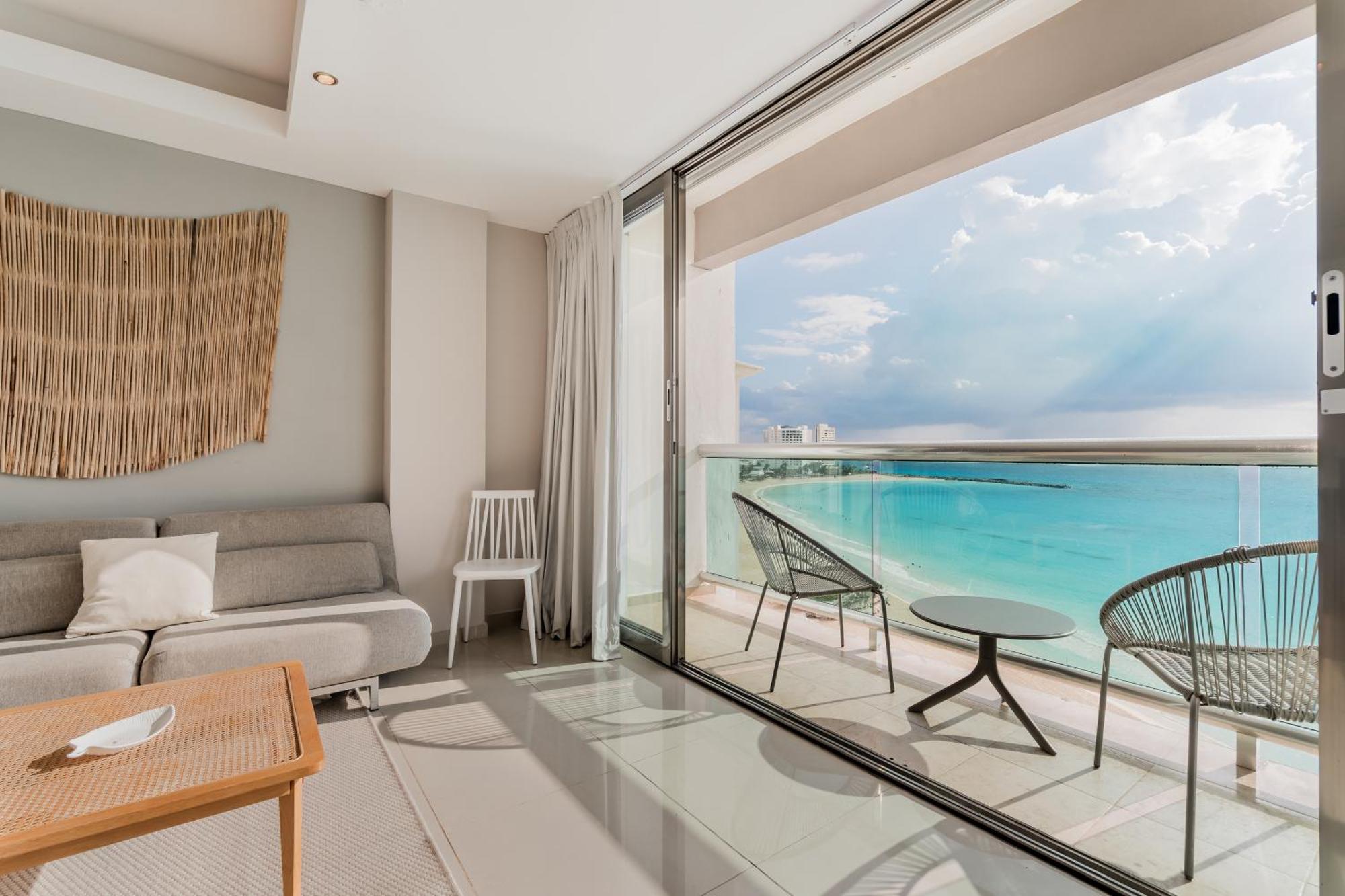 *Turquoise Escape- Beachfront Studio By Casa Paraiso* كانكون المظهر الخارجي الصورة