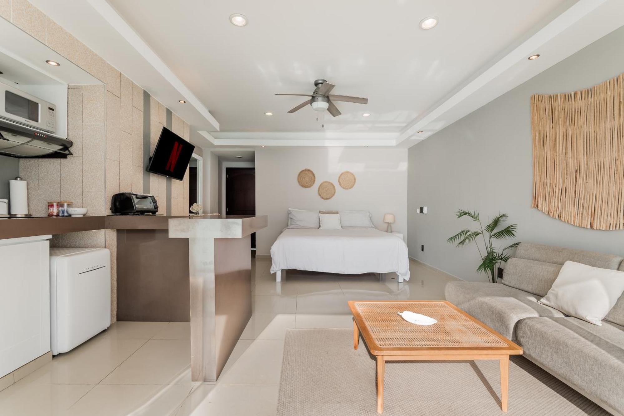 *Turquoise Escape- Beachfront Studio By Casa Paraiso* كانكون المظهر الخارجي الصورة